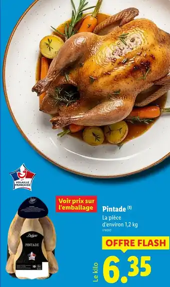 Lidl Deluxe pintade offre