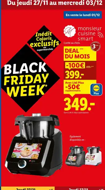 Lidl Monsieur cuisine smart offre