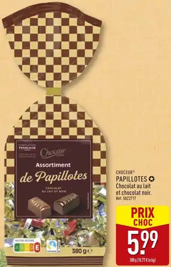 ALDI Choceur papillotes offre