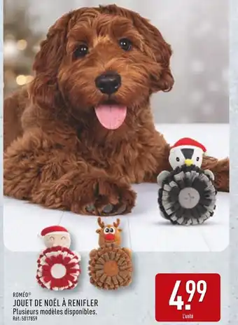 ALDI Roméo jouet de noël à renifler offre