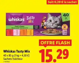 Lidl Whiskas tasty mix offre