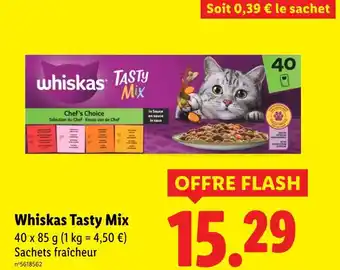 Lidl Whiskas tasty mix offre