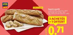 Lidl Baguette croustille offre