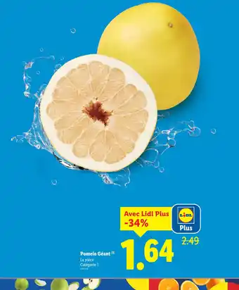 Lidl Pomelo géant offre