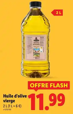Lidl Huile d'olive vierge offre