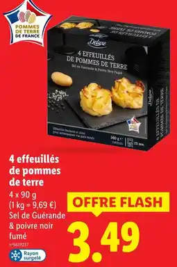 Lidl Deluxe 4 effeuillés de pommes de terre offre