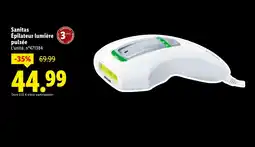 Lidl Sanitas épilateur lumière pulsée offre