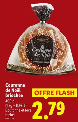 Lidl La couronne des rois briochée offre