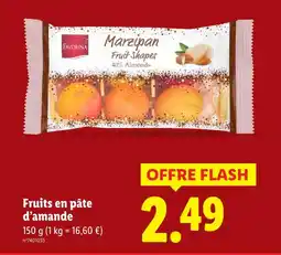 Lidl Favorina marzipan fruit shapes offre