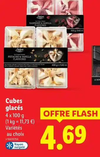 Lidl Deluxe cubes glacés offre