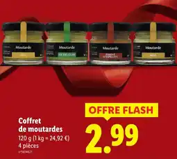 Lidl Coffret de moutardes offre
