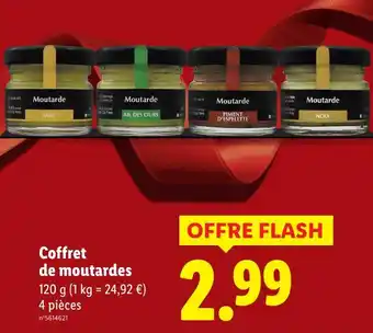 Lidl Coffret de moutardes offre