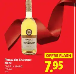 Lidl Pineau des charentes blanc offre