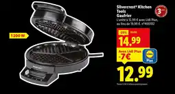 Lidl Silvercrest kitchen tools gaufrier offre