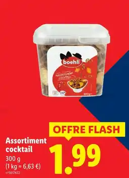 Lidl Boehli assortment cocktail offre