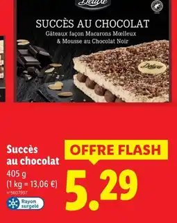 Lidl Deluxe succès au chocolat offre