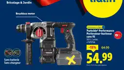 Lidl Parkside performance perforateur-burineur sans fil offre