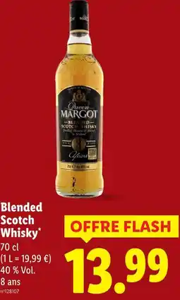 Lidl Queen margot blended scotch whisky offre