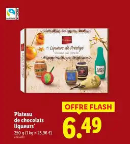 Lidl Favorina plateau de chocolats liqueurs offre