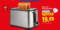 Lidl Silvercrest grille-pain double offre