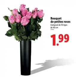 Lidl Bouquet de petites roses offre