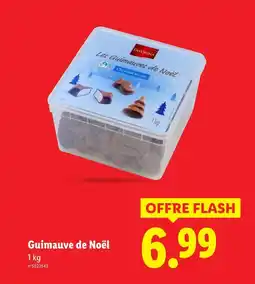 Lidl Favorina guimauve de noël offre