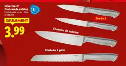 Lidl Silvercrest couteau de cuisine offre