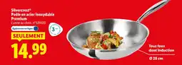 Lidl Silvercrest poêle en acier inoxydable premium offre