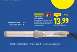 Lidl Cien beauty fer à boucler offre