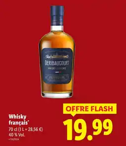 Lidl Whisky français offre
