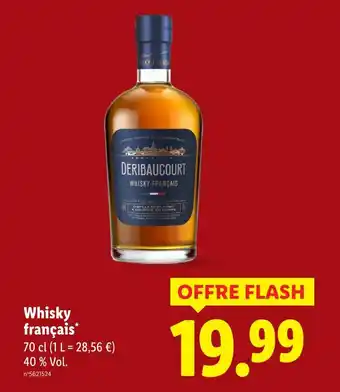 Lidl Whisky français offre
