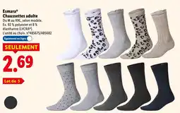 Lidl Esmara chaussettes adulte offre
