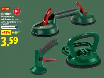 Lidl Parkside ventouse ou mini-ventouse offre