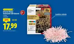 Lidl Livarno home guirlande led galaxie offre