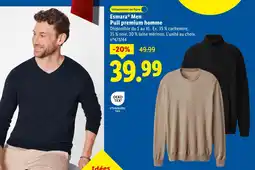 Lidl Esmara men pull premium homme offre