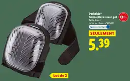 Lidl Parkside genouillères avec gel offre