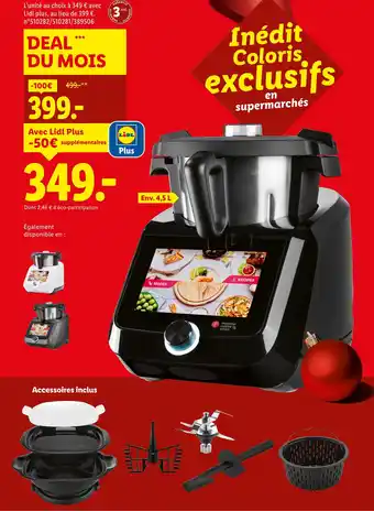 Lidl Monsieur cuisine monsieur cuisine smart offre