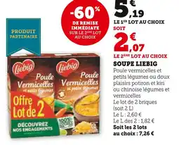 Super U Liebig soupe offre