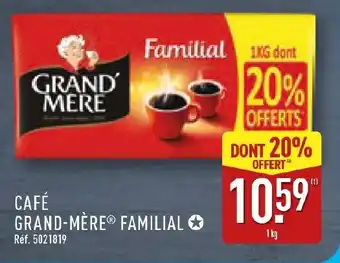 ALDI Café grand-mère familial offre