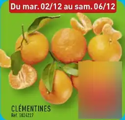 ALDI Clémentines offre