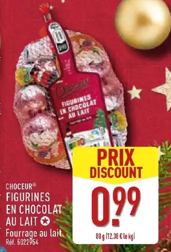 ALDI Choceur figurines en chocolat au lait offre