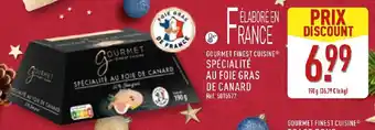 ALDI Gourmet finest cuisine spécialité au foie gras de canard offre