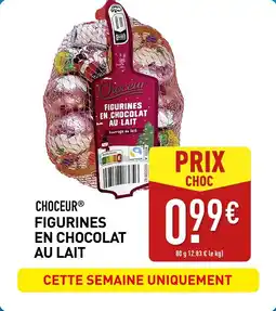 ALDI Choceur figurines en chocolat au lait offre