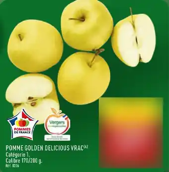 ALDI Pomme golden delicious vrac offre