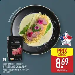 ALDI Gourmet finest cuisine 2 filets de canard offre