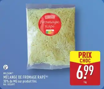 ALDI Milsani mélange de fromage rapé offre