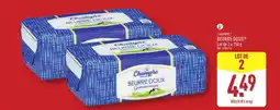 ALDI Champré beurre doux offre