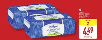ALDI Champré beurre doux offre