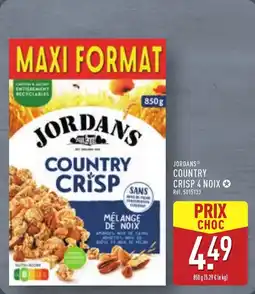 ALDI Jordans country crisp 4 noix offre