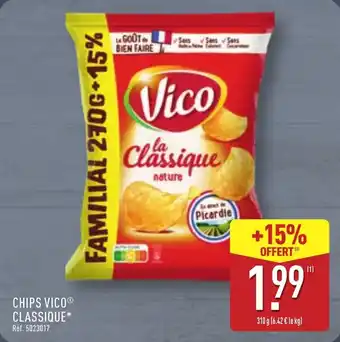 ALDI Chips vico classique offre